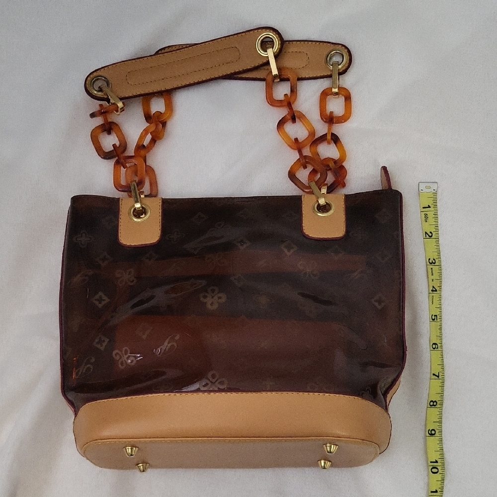 Stylish Brown Designer Tote Bag - Picture 14 of 16